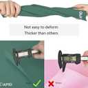 Sapid Extra Large Silicone Sheet for Crafts, Thick Silicone Jewelry Casting Mats, Nonstick Nonslip Silicon Mat for Epoxy Resin, Art Painting, Heat- Resistance Counter Mat (20"27.9", Dark Green)