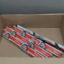 18 inch Soft Close Drawer Slides 6 Pairs Ball Bearing Full Extension Cabinet Drawer Slides 3 fold, Side Mount, 100 LB Capacity Heavy Duty Drawer Slide 18"