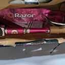 Razor A5 Lux Kick Scooter for Kids Ages 8+ - 8" Urethane Wheels, Anodized Finish Featuring Bold Colors and Graphics, for Riders up to 220 lbs