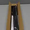 Shower Curtain Rod Adjustable 43-78 inch, 1"Diameter Spring Tension Curtain Rod No Drill, Anti-Rust Non-Slip Shower Rod, Black Shower Curtain Rod for Bathroom Tension