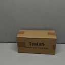 TomCare Extra Large 11'' Sink Caddy With Drain Tray Non-slip Kitchen Sink Organizer With 2 Adjustable Dividers High Brush Holder Rustproof Sponge Holder Kitchen Storage Accessories for Counter (Black)