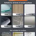 Large Mounting Putty No Trace, Museum Double Sided Tape Glue Adhesive Dots Clear Sticky Tack, Non-Toxic Picture Hanging Adhesive, 0.39 x 0.78 in (252 Pcs)