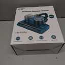 CFBF Mattress Vacuum Cleaner, Bed Vacuum Cleaner with 16Kpa Suction 253.7nm UV-C Light, Ultrasonic & High Heating, 500W Powerful Double-Cup Handheld Vacuums for Bed, Sofa, Couch, Crib, 16.4FT Corded