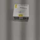 BUDI Flat USB C Wall Charger, 34W 4-Port USB Charger Block, Fast Charging Block with 20W Port Power Delivery and Dual Type-C for iPhone 16/15/14/13/12/11/Pro Max/XS/XR/8/7,Tablets