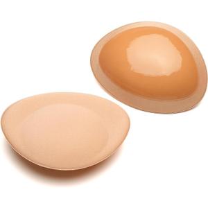 Sticky Bra Inserts, Soft Lightweight Adhesive Bra Pads Push up Bikini Padding Reusable Washable Breast Enhancer