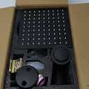 Black Tub Shower Faucet Set Complete with 8-Inch Rainfall Shower Head and Tub Spout Included Shower Valve Tub Shower Trim Kit Matte Black