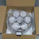 Studio 54 Yogurt Maker Machine with 7 Reusable Glass Jars (6oz Each), Probiotic Greek Yogurt Maker with Precise Time & Temperature Controls, Retro Blue Digital Yogurt Maker