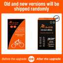 2-PCS 28"/29" Heavy Duty Fat Bike Tubes 28/29x2.5/3.0 (64/76-622) AV32mm Schrader Valve Bicycle Inner Tubes Compatible with 28/29 x 2.5/2.6/2.8/3.0 Bike Tire Tubes