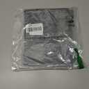 iMaylex Soft 100% Egyptian Cotton Zipper Pillow Case, Cozy and Lightweight Pillowcase, Easy Care, Black, Body, 20'' x 48''