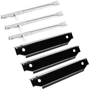 Hisencn Grill Replacement Parts for Dyna-Glo 3 Burner Open Cart Propane Gas Grill DGC310CNP-D DGC310RNP-D DGC310BNP-D DGB310SSP DGC210CNP DGB300CNP DGB365GNP 70-01-673 Grill Heat Plate，Burner - 3 Pack