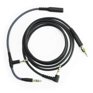 NewFantasia Replacement Audio Cable Compatible with EPOS H6Pro, GSP301, GSP302, PC38X, GSP602, GSP601, H3 Gaming Headsets 2m/6.6ft