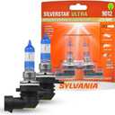 SYLVANIA - 9012 SilverStar Ultra - High Performance Halogen Headlight Bulb