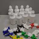 Eccliy 12 Pcs 16 Oz Plastic Spray Bottle, Adjustable Empty Reusable Sprayer for Cleaning, Planting, Water, Bathroom and Kitchen, BBQ, Commercial and Residential (Original,Multicolor)