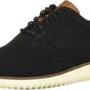 Cole Haan Men's 2.Zerogrand Lightweight Stitchlite Oxford, Black/Ivory, 10.5