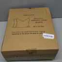 basic home Hotel-Style Goose Feather Down Euro Pillow Insert for Sofa & Bed - 100% Odorless & Plump Cushion Filler - 233TC Cotton with Inner Liner to Prevent Poking (24x24 Inch)