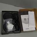 GLOWRIUM Grow Lights for Indoor Plants, 32W Smart Full Spectrum LED Grow Light, Auto Timer and Stepless Dimming,Plant Assistant with Watering Reminder,Modular Design (Black, 4PCS)