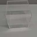 Hammont Clear Acrylic Box - Square Cube Home Storage Boxes - Bathroom Organizers | Kitchen | Office Containers - Display Box with Lid - Party Favor Gift Boxes | Measures 4.72"x4.72"x4.72" | 2 Pack