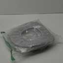 Legigo 5 Pack Thicker Bathroom Toilet Seat Cover Pads- Soft Warmer Toilet Seat Cushion Cover Stretchable Washable Fiber Cloth, Easy Installation Comfortable Toilet Lid Seat Cover(Pumpkin-Gray)