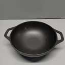 Lodge 9 Inch Cast Iron Mini Wok w/Loop Handles