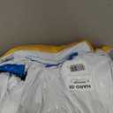 Litanika Comforter Set Super King Size Sapphire Blue - 3 Pieces Lightweight Sapphire Blue White Colorblock Stripe Fluffy Bedding Comforter Sets, All Season Bed Set