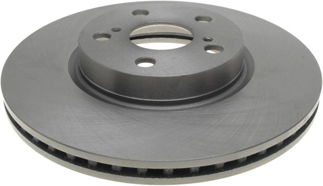 ACDelco Silver Front Brake Rotor 18A2601A | GM 19255510 Brake Rotors for Select Pontiac Vibe, Scion xD, Toyota Corolla, Matrix, and more