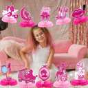 2 x Princess Centerpieces For Tables Princess Table Decorations Pink Centerpieces For Tables Hot Pink Party Decorations Bachelorette Party Decorations Bridal Shower