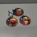 Lariat Skull Hat Ornaments Set of 3 Rustic & Western Christmas Tree Ornaments