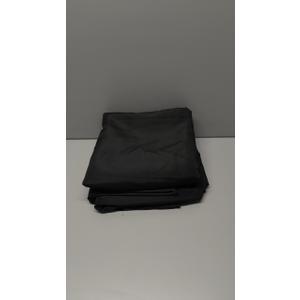 Large Black Rectangle 90 x 156 Inch Tablecloth - 8ft Washable Polyester Tablecloths - Perfect for Wedding, Restaurant, Party, Dinning, Banquet Decoration (2 Pack)