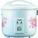 Tiger JNP-1000-FL 5.5-Cup (Uncooked) Rice Cooker and Warmer, Floral White