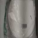 Aünsffer Toilet Seat Round Soft Close16.5'', Toilet Lid Slow Close Quiet No Slam, Easy Installation & Release，Safe PP Material Easy Clean, Comfortable Ergonomic Design, 2 Years Support, White Plastic