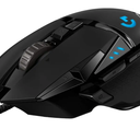 Logitech G502 Hero High Performance Wired Gaming Mouse, Hero 25K Sensor, 25,600 DPI, RGB, Adjustable Weights, 11 Programmable Buttons, On-Board Memory, PC/Mac - Black, Wired Mouse