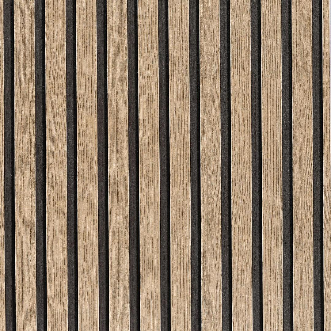 Wood Slat Wallpaper Peel and Stick - 23.6'' x 120'' Self Adhesive Contact Paper for Walls Wood Panels for Wall, Wall Panel, Peel and Stick for Easy DIY Wall Decor (Brown)