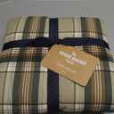 Eddie Bauer - Flannel Sheets Queen Size, Anti-Pilling & Wrinkle Resistant Cotton, Touchably Soft for All-Season Comfort - Bed Sheets with Matching Pillowcases & Fitted Sheet (Edgewood Plaid Green)