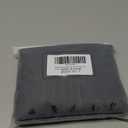 Soothfeel Women's 7" Athletic Running Long Shorts with Pockets High Waisted Bermuda Shorts for Women Workout Walking Casual (Medium, Black)