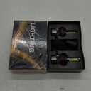 9007/HB5 High/Low Beam 6500K Cool White, 60000LM 900% Brighter, Backup Plug & Play IP68 Waterproof Replacement with 2pcs 194 168 T10 2825 LED Bulb for Interior Light License Plate Lights