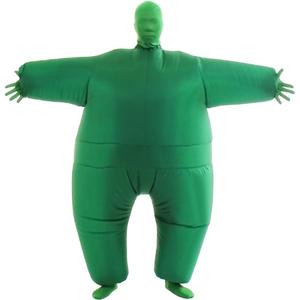 YEAHBEER Inflatable Costume for Adults - Inflatable Body Suit with Pants, Size 14x3x12 (Green)