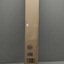 Heavy Duty Curtain Rods,1 1/4" Large Diameter Premium Nonadjustable Curtain Rod,42in/3.5ft Custom Window Treatment Rods with Durable Aluminum Brackets and End Caps,Black Finish