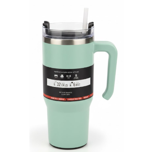 B-Well 30oz Stainless Steel Bottele, Teal