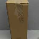 1 Pcs Metal Squirrel Baffle for Bird Feeder Pole Squirrel Defeater Cylinder Pole Galvanized Steel Black Bird Feeder Baffle 6 1/8 Inch Diameter 15 1/2 Inch High for Garden