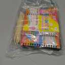 Valentines Day Party Favors for Kids: 16 Pack Rainbow Scratch Art Notebook Students Classroom Gifts Bulk for Girls Boys Goodie Bags Stuffers, Valentines Day Card for Classroom Exchange