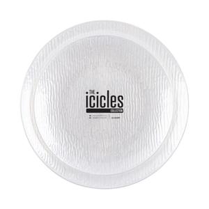 Icicles Plates Pearl 7"+9" Case of 128 (4 packs x 32)