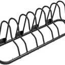 FOYUEE Outdoor Bike Rack Garage Floor - 4 Bicycle Racks & Stands Kids Bike Parking Organizer Indoor Bike Storage Holder