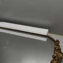 Ornate Baroque Vintage Gold Mirror - 19"X27" Arched Antique Brass Mirror with Full Metal Frame - Perfect for Entryway, Fireplace, Living Room, Hallway, or Bathroom Dcor