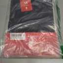 Women's Button Down Crew Neck Long Sleeve Lightweight Soft Knit Basic Casual Classic Fit Cardigan Sweaters (Black, XL)