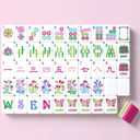 American Mahjong Tile Set, 160 Rose Pink 4-Layer Mahjong Game Set with 4 Dice with Pouch, Gift-Ready Storage Box, Mahjong Tile Set American, Mahjong Set American, Mahjong Tiles, Mahjong