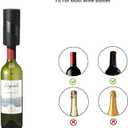 Electric Wine Saver Pump with Vacuum Wine Stopper Reusable Wine Bottle Stopper Preserver Keeps Fresher for Longer (Set-00)