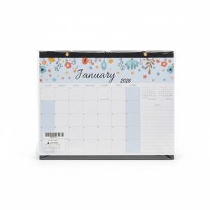 Calendar 2026-2027, Monthly Desk Calendar from Jan 2026 to Jun 2027, 15" x 12", Large Desktop Calendar Monthly, Perfect for Home or Office, Floral (Desk(15" x12 "）) Pack of 3