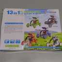 STEM 13-in-1 Education Solar Power Robots Toys for Boys Age 8+ , Educational Toy DIY Science Kits for Kids, Building Experiment Robotics Set Birthday Gifts for 8+ years old boys and girls . (Dark Blue)