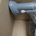 Potty Training Seat SKYROKU Potty Training Toilet with Step Stool Ladder, for Kids Boys Girls Toddlers - Comfortable Safe Potty Seat with Anti-Slip Pads Ladder 8838-Grey