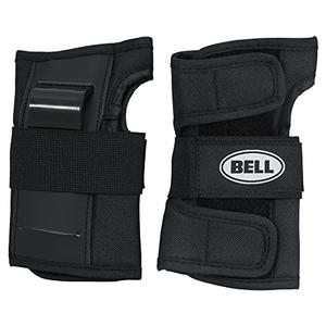 BELL Black Pad Set Elbow And Wrist Guards - Youth Skateboard, Rollerblading, Cycling